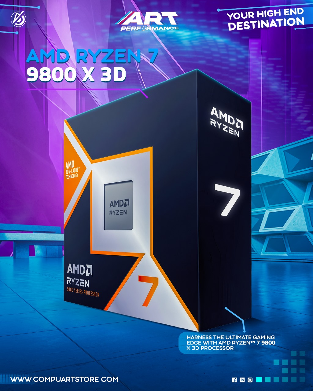 Esports Master Ryzen 7 9800X3d With Rx 9070XT